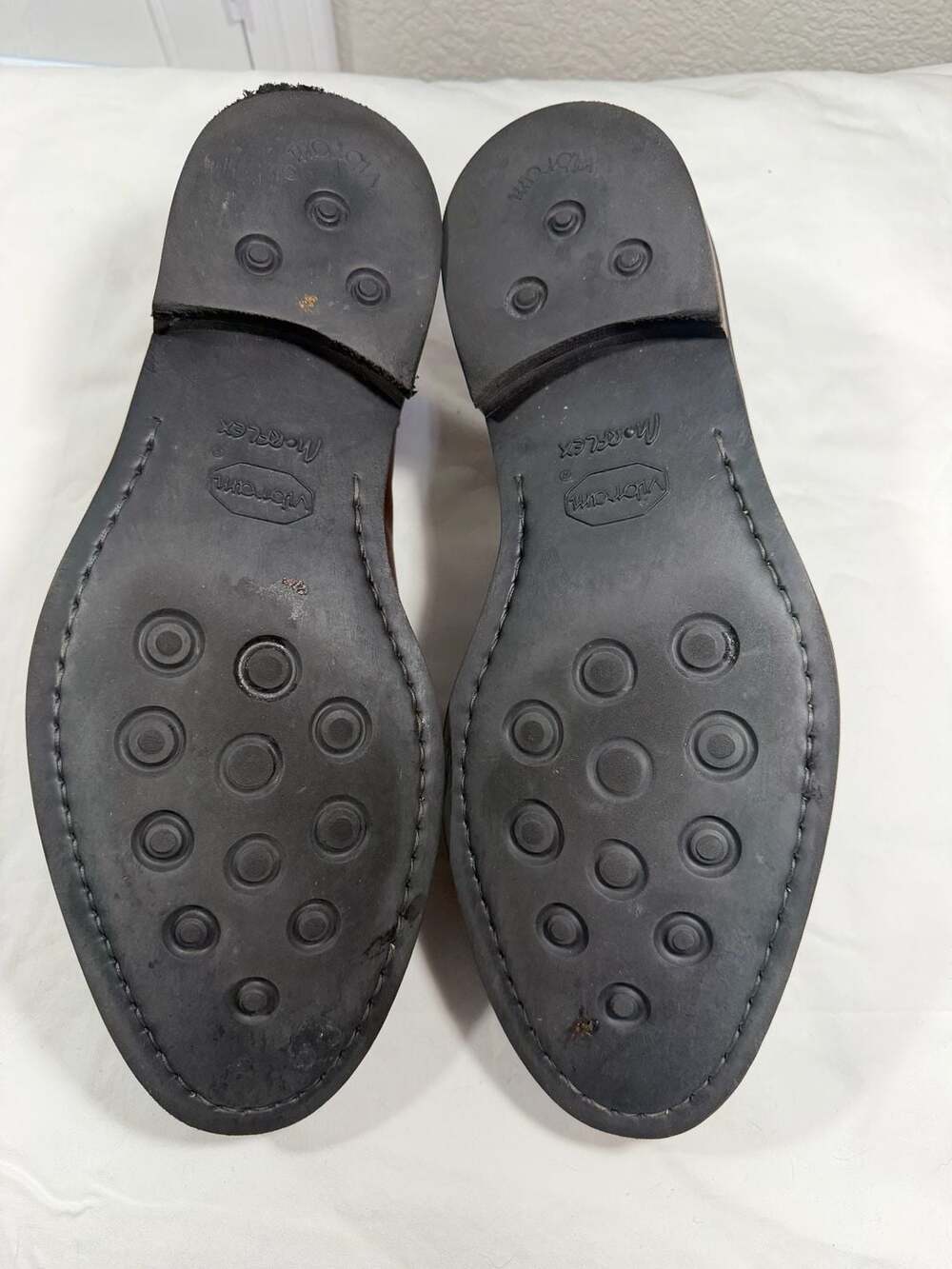 Johnston & Murphy Collection Italian Leather Tassel Loafers with Vibram Soles - Picture 8 of 10